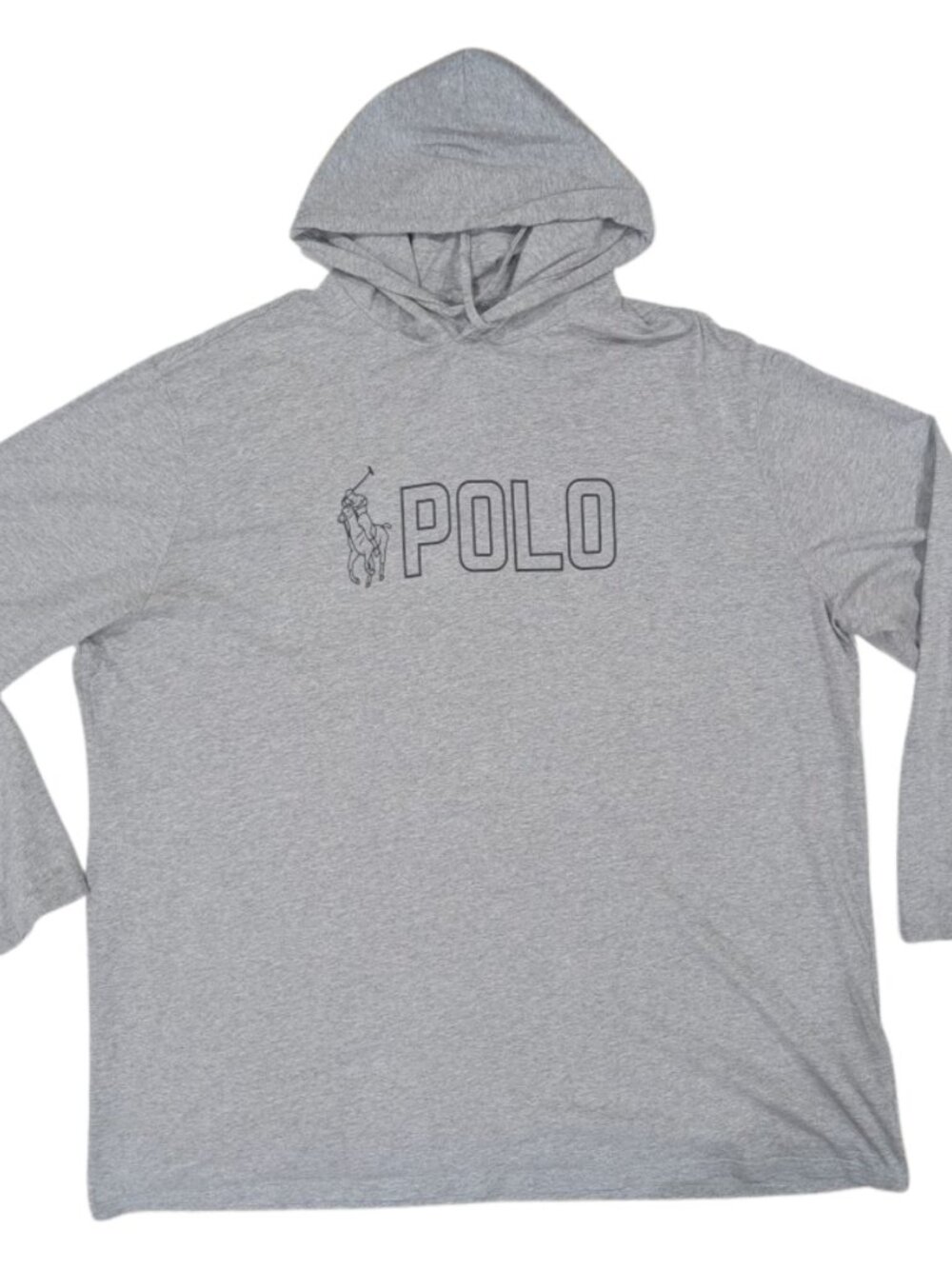 Polo Ralph Lauren Loungewear Gray Lightweight Hoodie Men's 3XLT